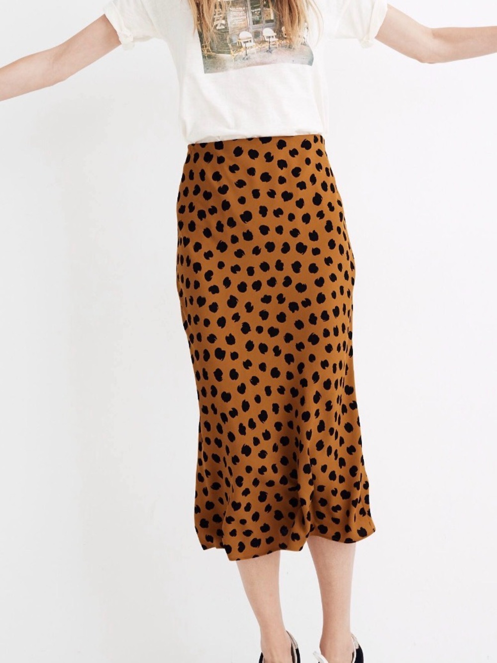Madewell Cheetah Print Maxi Skirt
